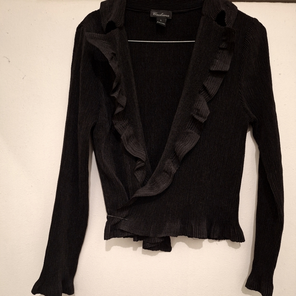 Gaelianna Vintage Ruffle Trim Top (Sold)